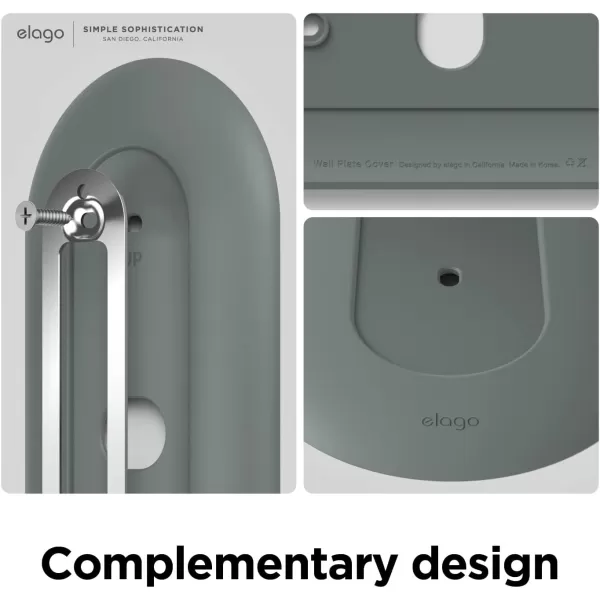 elago Mount Compatible with Google Nest Hello Video Doorbell 2021 Battery Model  Doorbell Chimes Perfect Color Match with Angle Wedge Linen WiFi Free  NOT Compatible with Wired ModelIvy