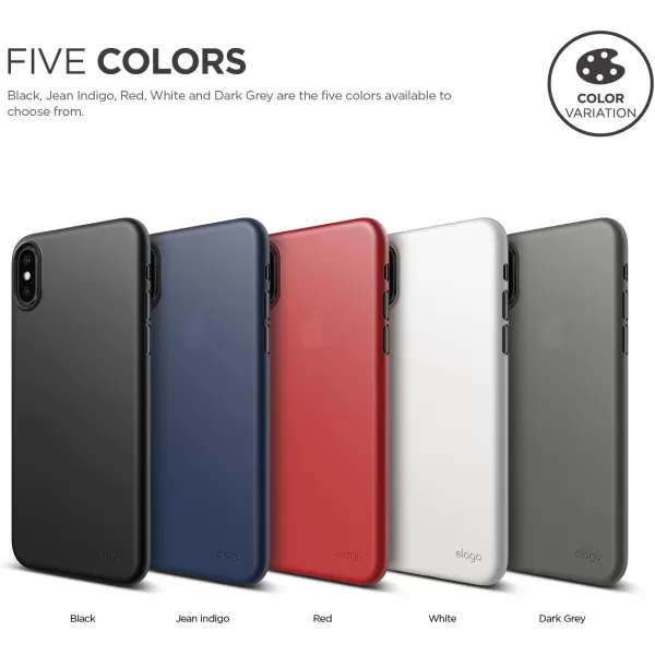 elago Origin Series for iPhone XS  iPhone X Case  Minimalistic Design Slim Fit Scratch Resistant Protective Cover for Apple iPhone XS 2018 iPhone X 2017  Blackelago Origin Series for iPhone XS  iPhone X Case  Minimalistic Design Slim Fit Scratch Resistant Protective Cover for Apple iPhone XS 2018 iPhone X 2017  Black