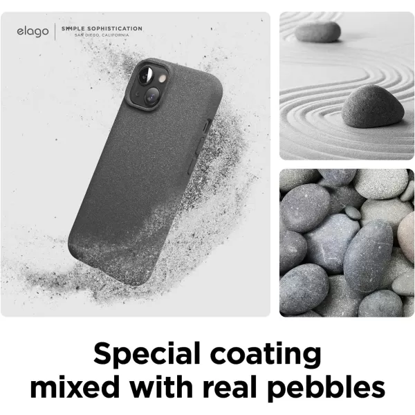 elago Pebble Case Compatible with iPhone 13 Case 61 Inch Shockproof Protective Cover Special Pebble Coated Enhanced Camera Protection Dust and Oil Free Ergonomic Rounded Shape Premium TPUelago Pebble Case Compatible with iPhone 13 Case 61 Inch Shockproof Protective Cover Special Pebble Coated Enhanced Camera Protection Dust and Oil Free Ergonomic Rounded Shape Premium TPU