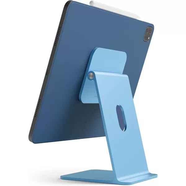 elago Premium iPad Magnetic Stand Designed for iPad Pro 1295th4th Gen iPad Pro 113rd2nd Gen iPad Air 1095th4th Gen iPad Mini 836th Gen iPad 10910th Gen SilverLight Blue