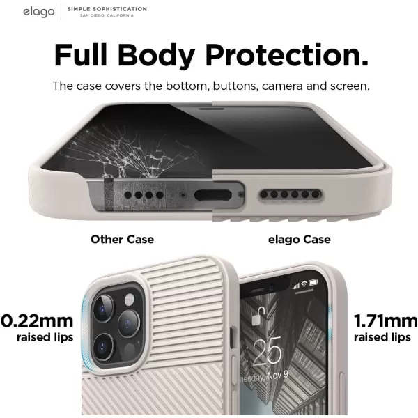 elago Protective Cushion Case Compatible with iPhone 12 Pro Max 2020 Graphite Grey  Shock Absorbing Design Wireless Charging Supported Durable TPU Material US Patent RegisteredStone