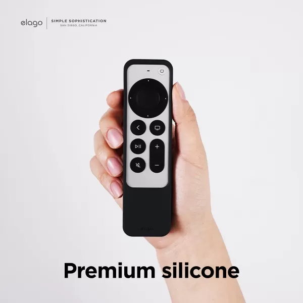 elago R2 Slim Case Compatible with 2022 Apple TV 4K HD Siri Remote 3rd Generation Compatible with 2021 Apple TV Siri Remote 2nd  Light ScratchFree Full Access to All Functions Nightglow BlueBlack