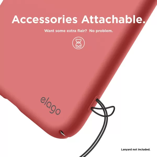 elago Slim Fit Series Case Designed for iPhone Xs Case iPhone X Case  Matte Finish Lovely PinkItalian Rose