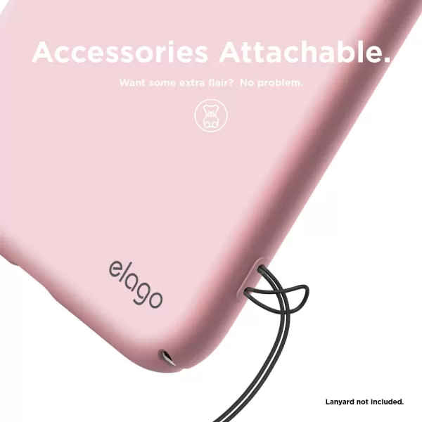 elago Slim Fit Series Case Designed for iPhone Xs Case iPhone X Case  Matte Finish Lovely PinkLovely Pink