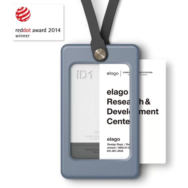 elago iD1 USB ID Card Holder reddot Design Award Winner 2014  Black USB Flash Drive Not IncludedRoyal Blue