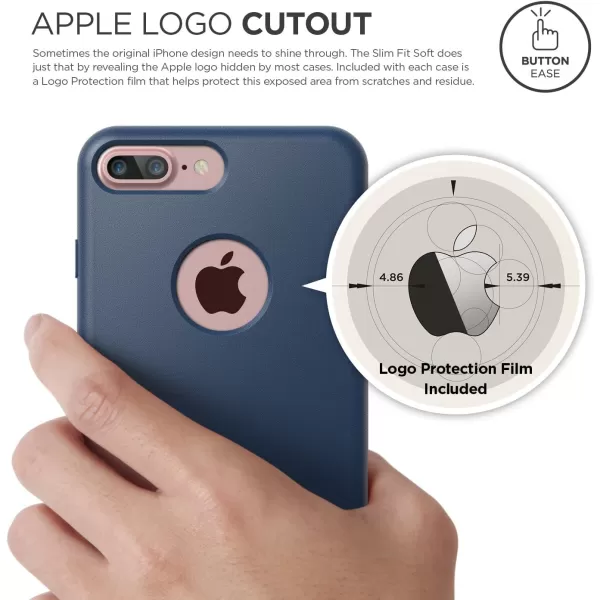 elago iPhone 8 PlusiPhone 7 Plus Case Slim Fit SoftJean Indigo  Robust TPUMinimalisticTrue Fitelago iPhone 8 PlusiPhone 7 Plus Case Slim Fit SoftJean Indigo  Robust TPUMinimalisticTrue Fit