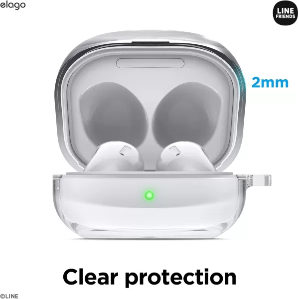 elago l LINE Friends Burger Time Case Compatible with Samsung Galaxy Buds Pro Case 2021  Compatible with Samsung Galaxy Buds Live Case Official Merchandise SallyCONY