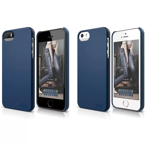 iPhone SE case elago Slim Fit 2Soft Feel Jean Indigo  LightMinimalisticTrue Fit  for iPhone SE55SiPhone SE case elago Slim Fit 2Soft Feel Jean Indigo  LightMinimalisticTrue Fit  for iPhone SE55S