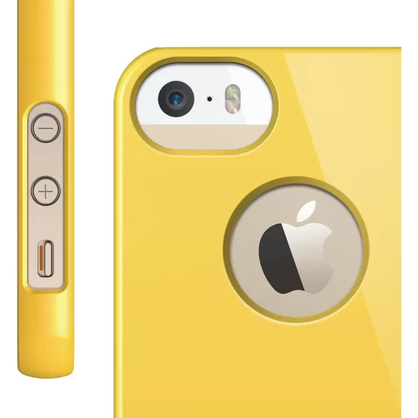 iPhone SE case elago Slim FitSport Yellow  LightMinimalisticTrue Fit  for iPhone SE55SiPhone SE case elago Slim FitSport Yellow  LightMinimalisticTrue Fit  for iPhone SE55S