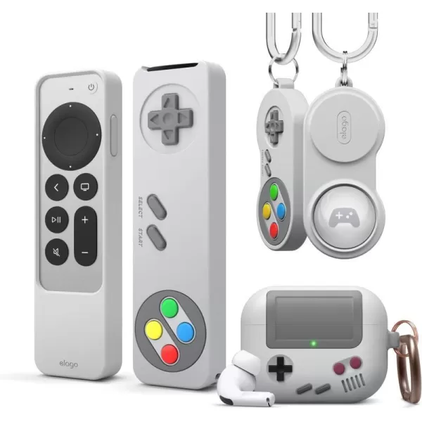 Bundle elago AW5 Case for AirPods Pro amp R4 Retro Case for Apple TV Siri Remote 2nd Generation amp W5 Case for AirTagsBundle elago AW5 Case for AirPods Pro amp R4 Retro Case for Apple TV Siri Remote 2nd Generation amp W5 Case for AirTags