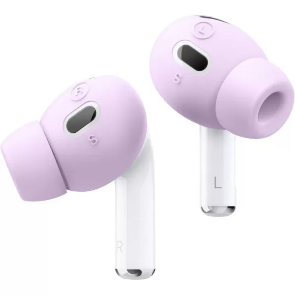 elago 6 Pairs Compatible with AirPods Pro 2 Ear Tips with Earbuds Cover Compatible with Apple AirPods Pro 2nd Generation 3 Sizes Large  Medium  Small US Patent Registered LavenderLavender