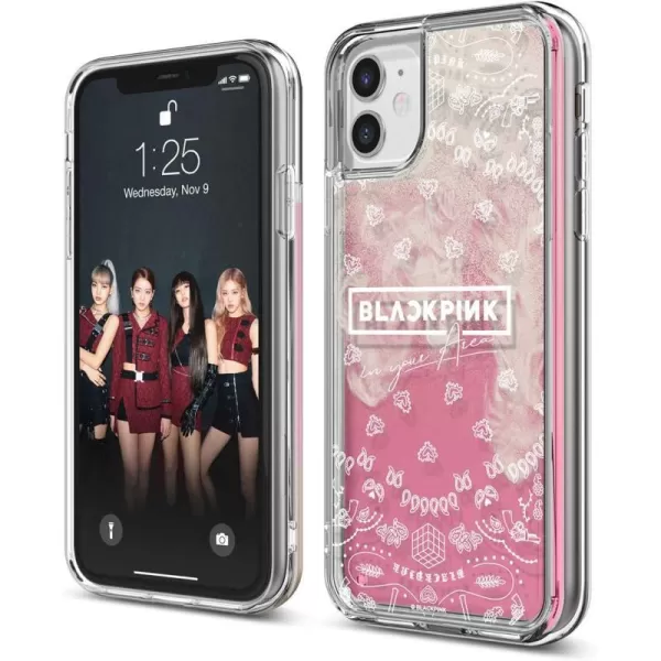 elago Blackpink Sand Case Compatible with iPhone 11  Official Merchandise Ivory Nightglow Blue  Hot Pinkelago Blackpink Sand Case Compatible with iPhone 11  Official Merchandise Ivory Nightglow Blue  Hot Pink