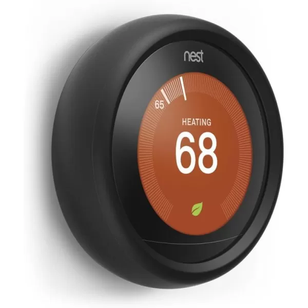 elago Controller Grip Compatible with Nest Learning Thermostat 3rd amp 2nd Generation Dark Grey  Harmless Silicone Material Improve Grip Easy Installation Not compatible 1st Generation E 2020Black