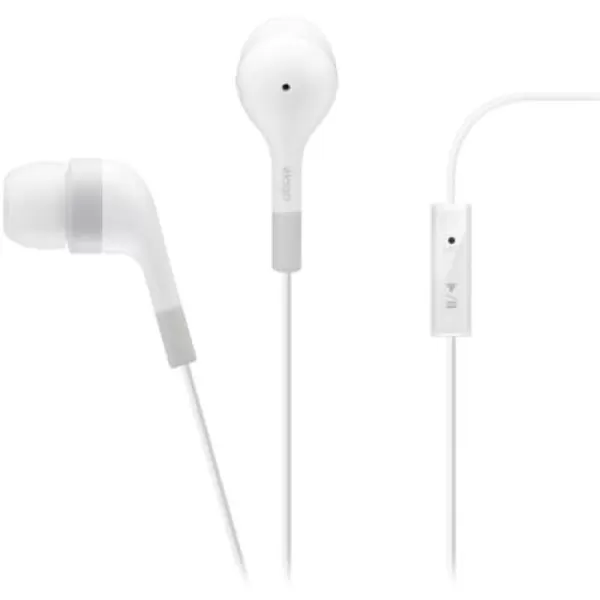 elago E4 InEar NoiseReducing Earphones with Superior Comfort for iPhone 54S3GS1G  Whiteelago E4 InEar NoiseReducing Earphones with Superior Comfort for iPhone 54S3GS1G  White