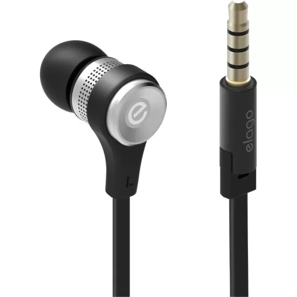 elago E6 Isolate Sound inEar Earphones All Multimedia DevicesPhones Using 35mm Connection Blackelago E6 Isolate Sound inEar Earphones All Multimedia DevicesPhones Using 35mm Connection Black