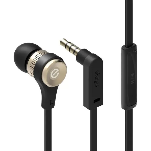 elago E6M Control Talk inEar Earphones ControlTalk with Built in Microphone Champagne GoldChampagne Gold