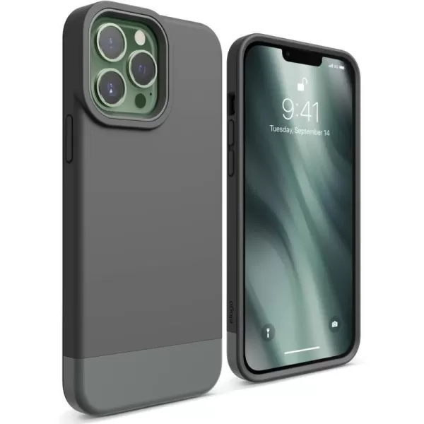 elago Glide Armor Case Designed for iPhone 13 Pro Max Case Drop Protection Shockproof Protective TPU Cover Upgraded Shockproof Mix and Match Parts Enhanced Camera Guard ClearLight BlueiPhone 13 Pro Max Dark GrayLittle Green