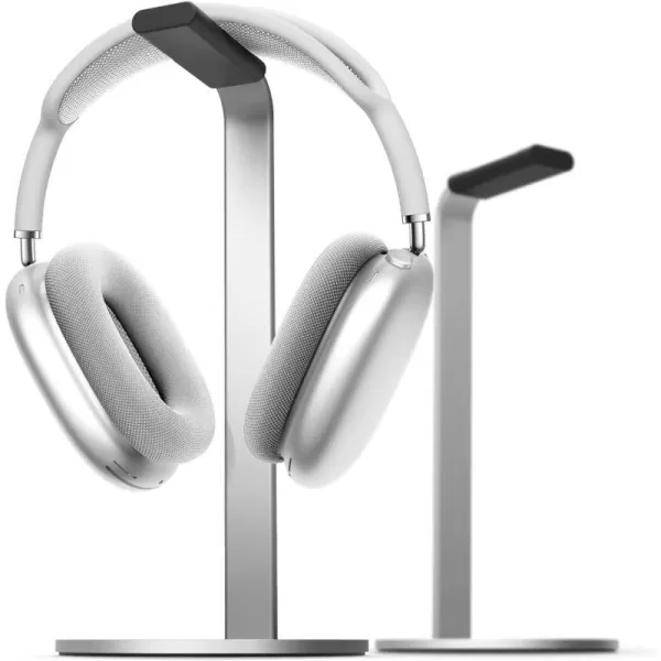 elago H Stand Dark Gray  Premium AluminumScratchFree PaddingPerfect Height Gaming and Audio HeadphonesSilver