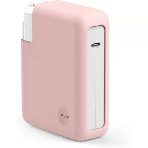 elago MacBook Charger Cover Compatible with MacBook 140W USBC Power Adapter MacBook Pro M3 2023 16 A2991 MacBook Pro M2 2023 16 A2780 MacBook Pro M1 2021 16 A2485 Dark GreyLovely Pink