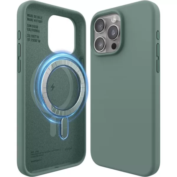 iPhone 15 Pro Max Midnight Green