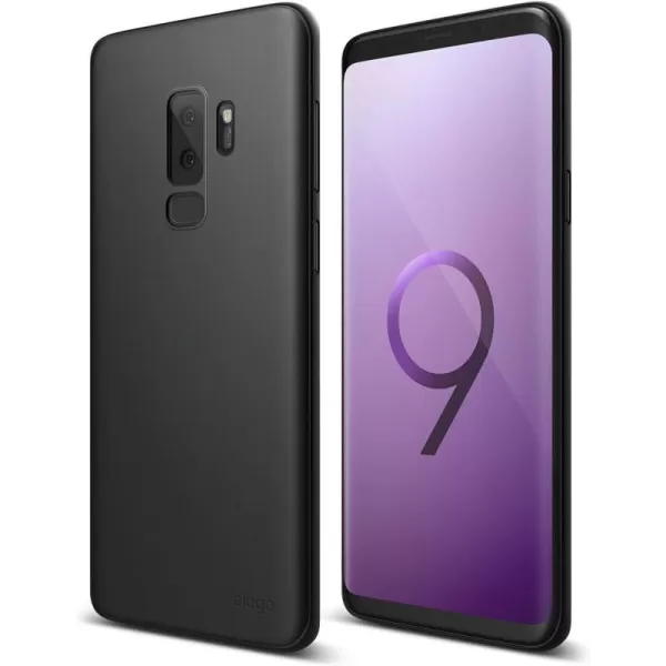 elago Origin Series Galaxy S9 Plus Case  Minimalistic Design Slim Fit Scratch Resistant Protective Cover for Galaxy S9 Plus Device Fitting Tested Blackelago Origin Series Galaxy S9 Plus Case  Minimalistic Design Slim Fit Scratch Resistant Protective Cover for Galaxy S9 Plus Device Fitting Tested Black