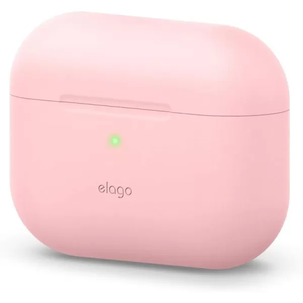 elago Original Case Compatible with Apple AirPods Pro Case  Protective Silicone Cover AntiSlip Coating Precise Cutout Supports Wireless Charging Nightglow BluePink