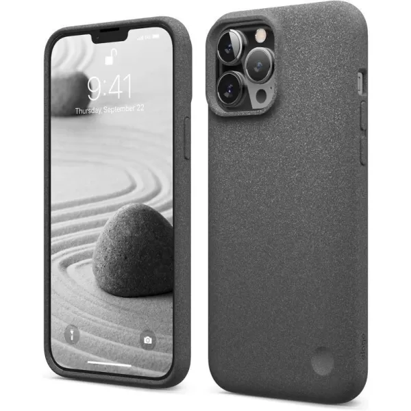 elago Pebble Case Compatible with iPhone 13 Pro Max 67 inch Case Special Surface Pebble Coated Premium TPU Ergonomic Design Rounded Shape Advanced Camera Protection Dark Greyelago Pebble Case Compatible with iPhone 13 Pro Max 67 inch Case Special Surface Pebble Coated Premium TPU Ergonomic Design Rounded Shape Advanced Camera Protection Dark Grey