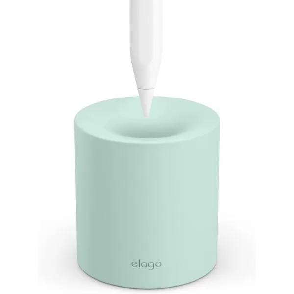 elago Pencil Stand Compatible with Apple Pencil 1st amp 2nd Generation and Apple Pencil USBC and Any Tablet Stylus with or Without Pencil Case or Sleeve Durable Silicone Stand Lovely PinkMint