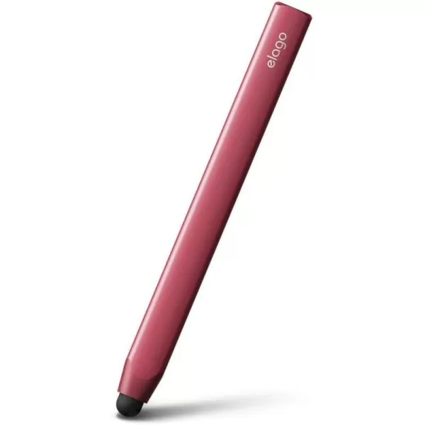 elago Premium Aluminum Stylus Pens for All Touch Screen TabletsPhones ChocolateRed Pink