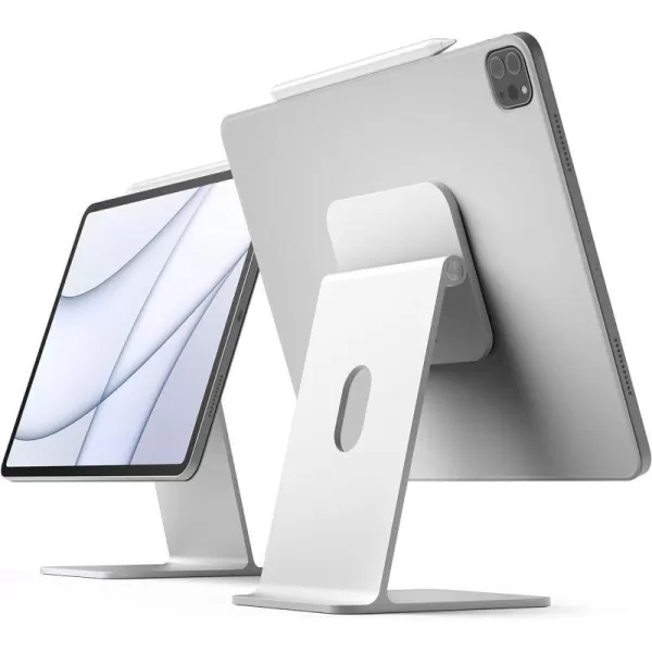 elago Premium iPad Magnetic Stand Designed for iPad Pro 1295th4th Gen iPad Pro 113rd2nd Gen iPad Air 1095th4th Gen iPad Mini 836th Gen iPad 10910th Gen SilverSilver