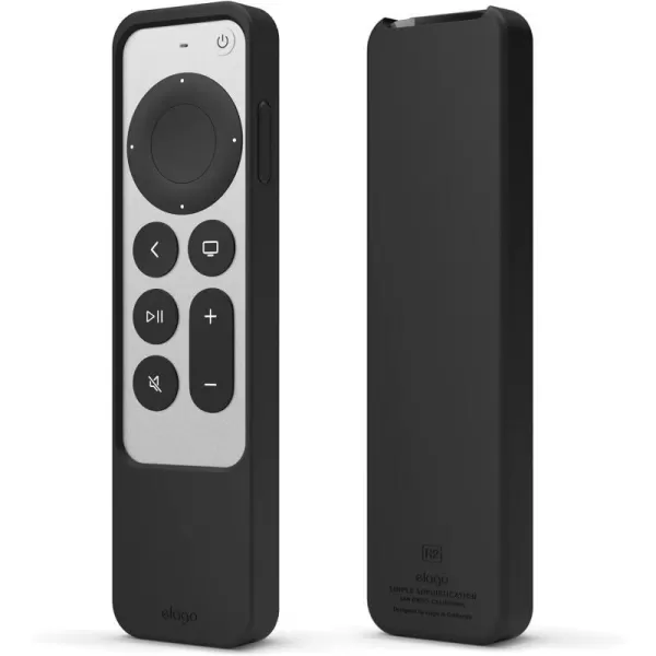 elago R2 Slim Case Compatible with 2022 Apple TV 4K HD Siri Remote 3rd Generation Compatible with 2021 Apple TV Siri Remote 2nd  Light ScratchFree Full Access to All Functions Nightglow BlueBlack