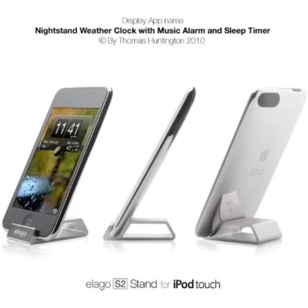 elago S2 Stand for iPod Touch 2G 25GSilverelago S2 Stand for iPod Touch 2G 25GSilver