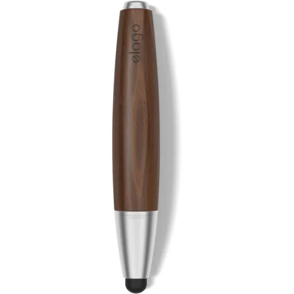 elago Stylus Rustic 2Authentic Walnut  Premium Hybrid ConstructionElegant DesignReplaceable Extra Tip Included  for iPad iPad Pro iPad Mini and iPhoneelago Stylus Rustic 2Authentic Walnut  Premium Hybrid ConstructionElegant DesignReplaceable Extra Tip Included  for iPad iPad Pro iPad Mini and iPhone