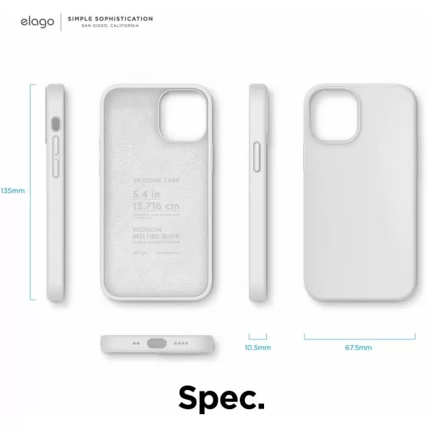 imageelago Compatible with iPhone 12 Pro Max Case Liquid Silicone Case Full Body Protective Cover Shockproof Slim Phone Case AntiScratch Soft Microfiber Lining 67 inch WhiteWhite