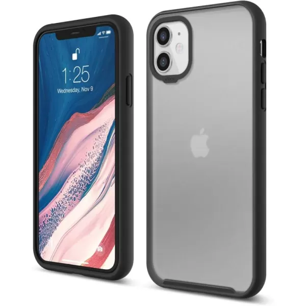 imageelago iPhone 11 Clear Hybrid Case SF White