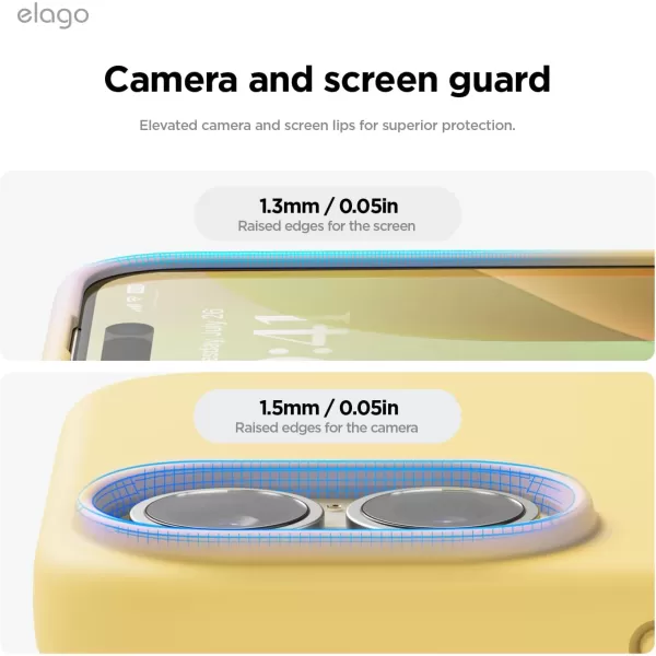 imageelago Compatible with iPhone 16 Case Premium Liquid Silicone Case Full Body Protective Cover Shockproof Slim Phone Case AntiScratch Soft Microfiber Lining 61 inch Alpine GreenYellow