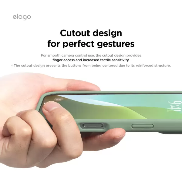 imageelago Compatible with iPhone 16 Pro Max Case Premium Liquid Silicone Case Full Body Protective Cover Shockproof Slim Phone Case AntiScratch Soft Microfiber Lining 69 inch PurpleKhaki Green