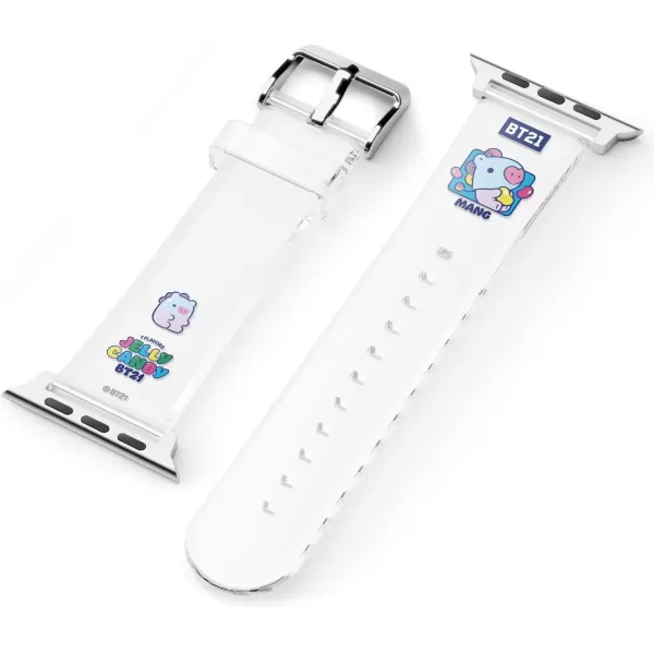 imageelago BT21 Band Compatible with Apple Watch Band Series ULTRASE9876SE54321 Official MerchandiseMANG