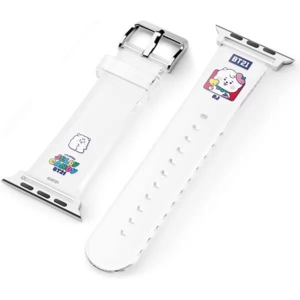 imageelago BT21 Band Compatible with Apple Watch Band Series ULTRASE9876SE54321 Official MerchandiseRJ