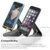 imageelago M2 Stand for all iphones Galaxy and Smartphones Angled Support for FaceTime BlackBlack