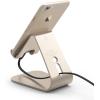 imageelago M2 Stand for all iphones Galaxy and Smartphones Angled Support for FaceTime BlackChampagne Gold