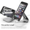 imageelago M2 Stand for all iphones Galaxy and Smartphones Angled Support for FaceTime BlackDark Grey