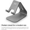 imageelago M2 Stand for all iphones Galaxy and Smartphones Angled Support for FaceTime BlackDark Grey