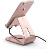 imageelago M2 Stand for all iphones Galaxy and Smartphones Angled Support for FaceTime BlackRose Gold