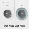 imageelago Satellite Wall Plate Cover Plus Compatible with Google Nest Thermostat 2020 Mint Green  Durable Material Easy Installation Concave and Complementary DesignMint Green