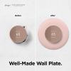 imageelago Wall Plate Cover Plus 2 Compatible with Google Nest Thermostat 2020 Snow  Durable Polycarbonate Material Easy Installation Complementary DesignSand Pink