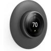 imageelago Wall Plate Cover Designed for Google Nest Learning Thermostat Matte Black  Compatible with Nest Learning Thermostat 1st2nd3rd Generation Not with 2020 Model US Patent RegisteredDark Gray