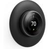 imageelago Wall Plate Cover Designed for Google Nest Learning Thermostat Matte Black  Compatible with Nest Learning Thermostat 1st2nd3rd Generation Not with 2020 Model US Patent RegisteredMatte Black