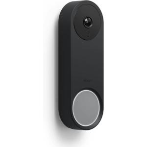 imageelago Silicone Case Compatible with Google Nest Hello Video Doorbell Wired 2nd Gen  Weather and UV Resistant Perfect Color Match Clean Finish BlackBlack