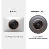 imageelago Wall Plate Cover Designed for Google Nest Learning Thermostat Brass  Compatible with Nest Learning Thermostat 1st2nd3rd Generation Not Compatible with 2020 Models US Patent RegisteredDark Gray